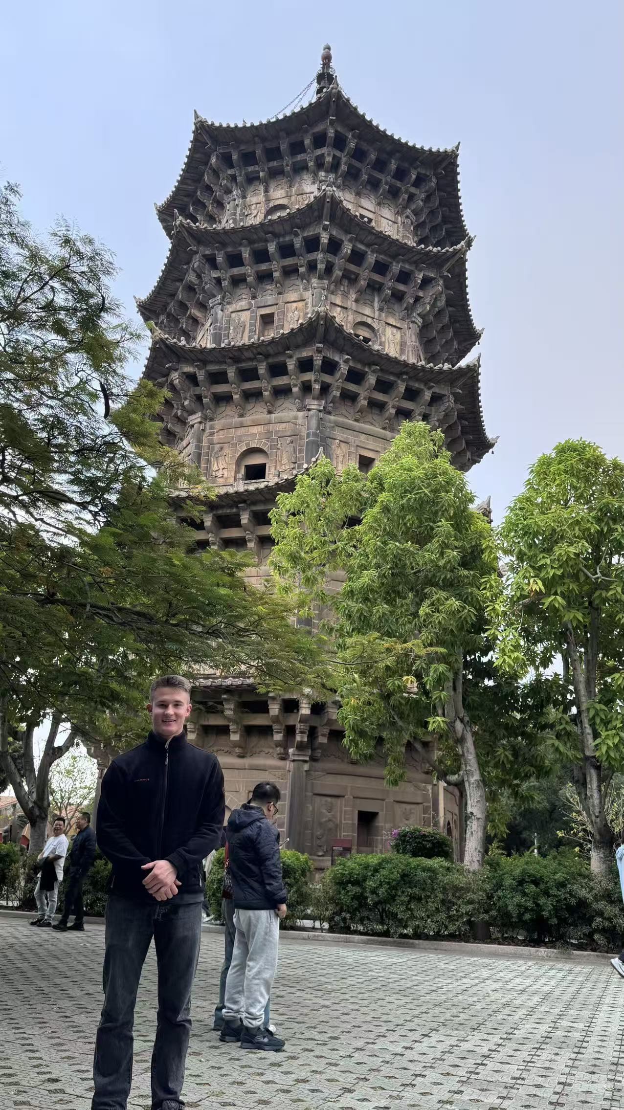 Henry from Germany during his first deep cultural journey in Quanzhou, Southern Fujian.